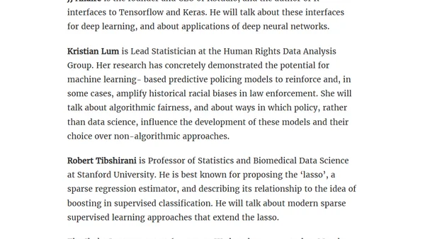 The Ihaka Lectures 3: Rise of the Machine Learners