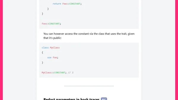What's new in PHP 8.2