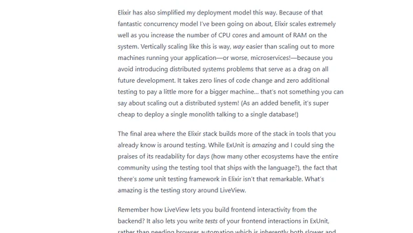 Why Elixir Is the Best Language for Building a Bootstrapped, B2B SaaS in 2024
