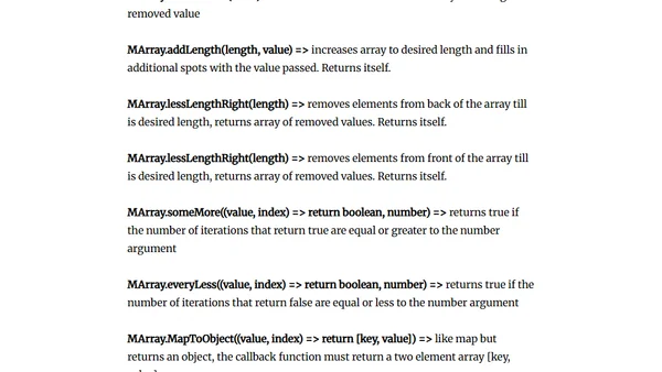 Using mutils to supercharge arrays!