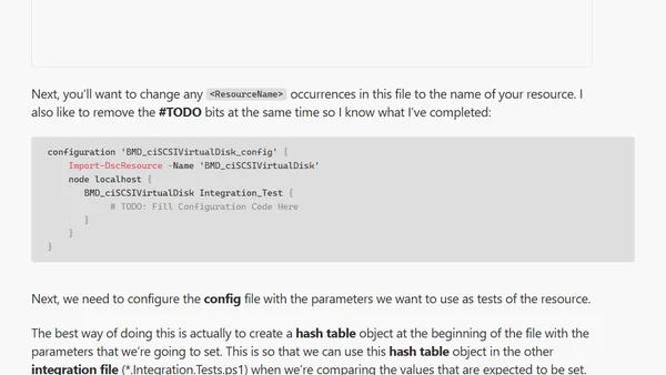 Creating Professional DSC Resources – Part 7