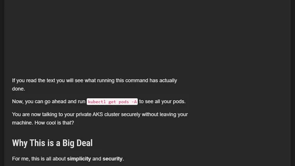 Connecting to a Private AKS Cluster with Azure Bastion – No Jump Box Needed!