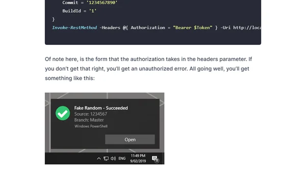 Everything Is Better with Toast: Getting Build Notifications