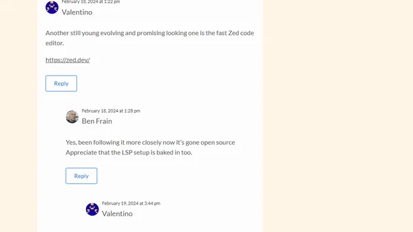 When it comes to text editors, I feel like Goldilocks