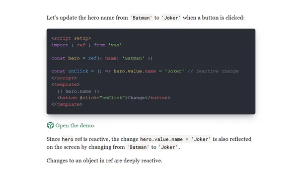 Mastering Vue refs: From Zero to Hero