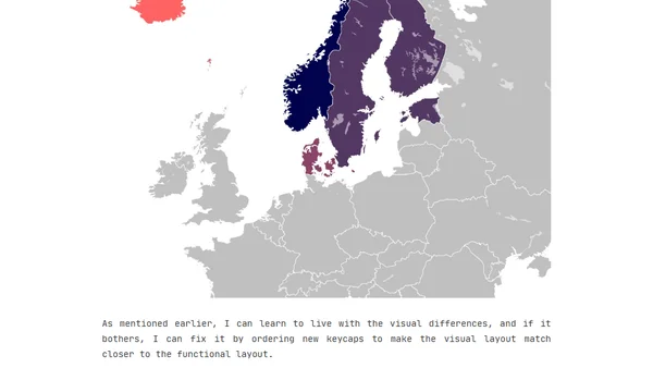 QMK w/ Drop CTRL: Nordic layout hack in ANSI layout
