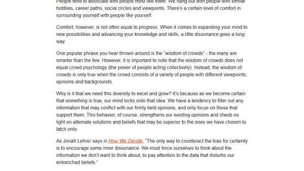 The Power of Dissonance