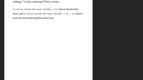 Solved with CSS! Logical Styling Based on the Number of Given Elements