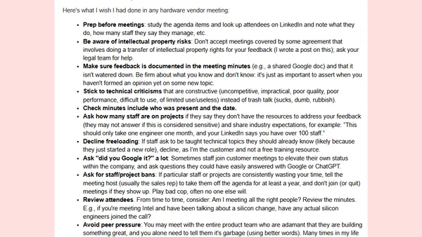 Intel is listening, don't waste your shot