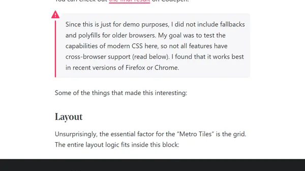 The Layouts of Tomorrow
