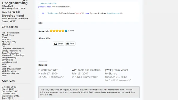 [WPF] Registering the “pack://” scheme in unit tests