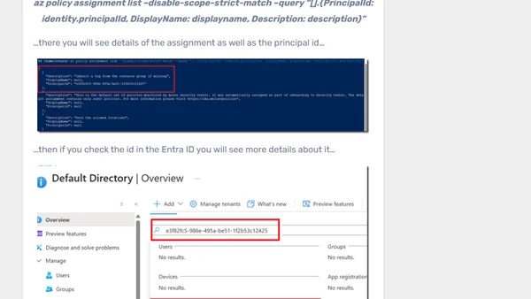 Azure Policy – Resolve Managed Identity IAM GUID