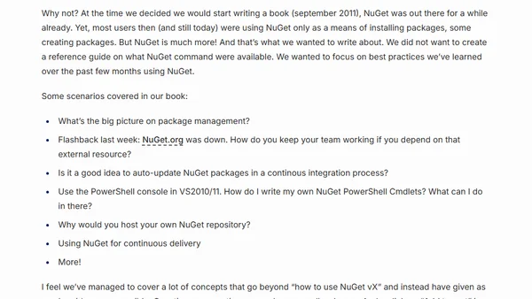 Pro NuGet is finally there!