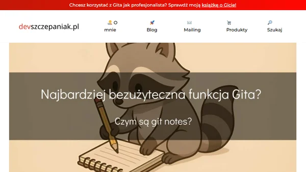 Najbardziej bezużyteczna funkcja Gita? Czym są git notes?