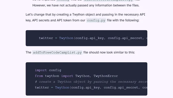 How I automatically created a Twitter List of FreeCodeCampers in 5 minutes