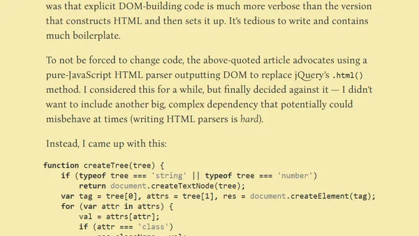 Meet my little friend createTree