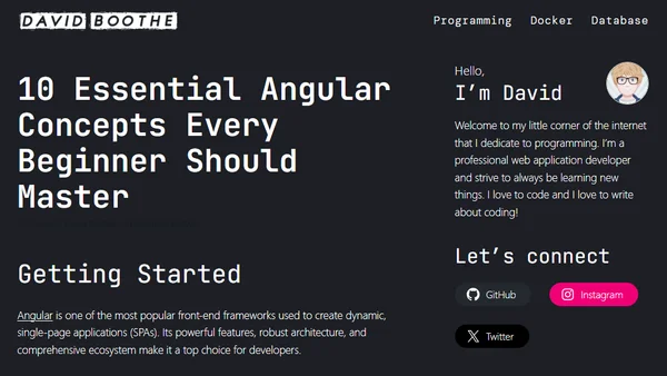 10 Essential Angular Concepts Every Beginner Should Master