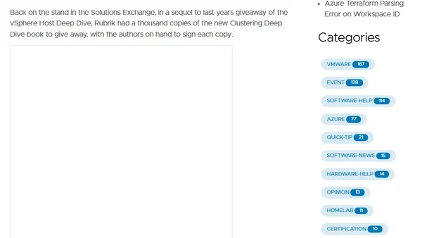 Vendor Brief: Rubrik-2018 Edition