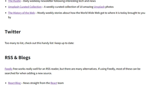 How do you find all of those blog posts?