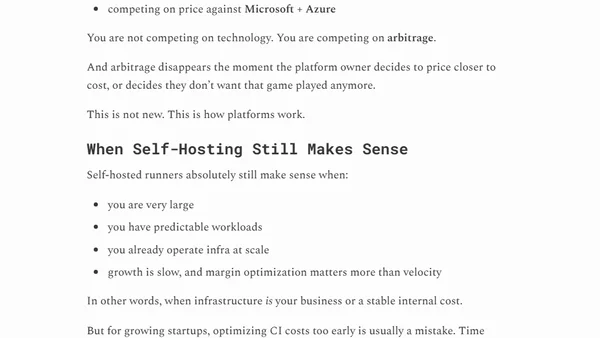 GitHub Actions Pricing: The Platform Reality Check