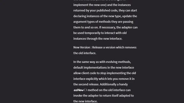 Interface Evolution With Default Methods – Part II: Interfaces
