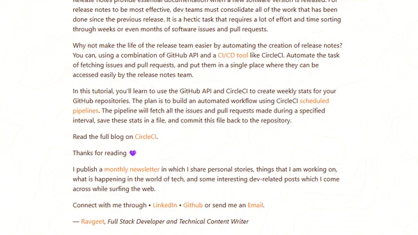 Automate GitHub stats reporting with scheduled pipelines