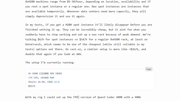 Self-Hosting AI Models After Claude's Usage Limits