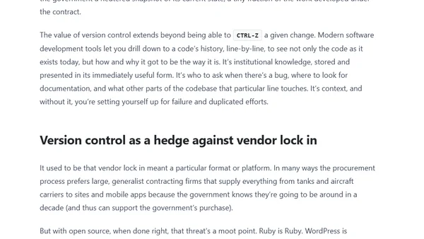 Our code deserves better