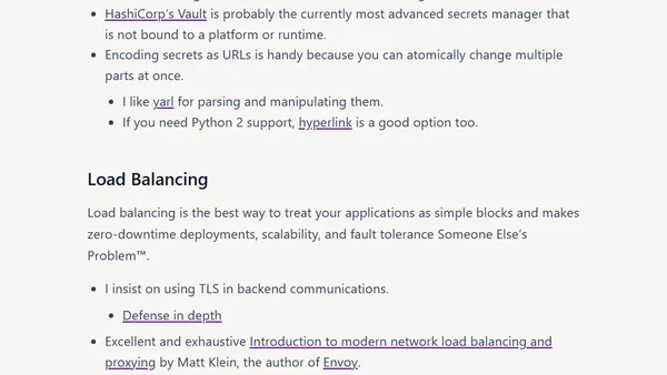 How to Write Deployment-friendly Applications