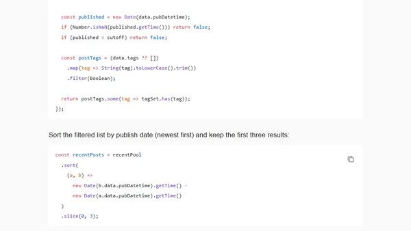 How to add a recent posts section to your Astro blog