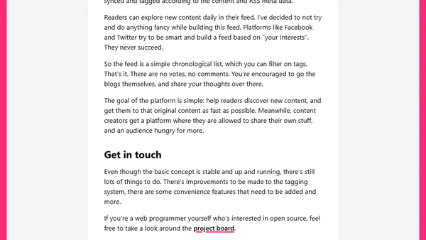 I'm building something