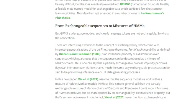 Implicit Bayesian Inference in Large Language Models