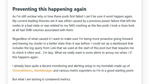 Investigating and fixing "StopPodSandbox from runtime service failed" Kubelet errors