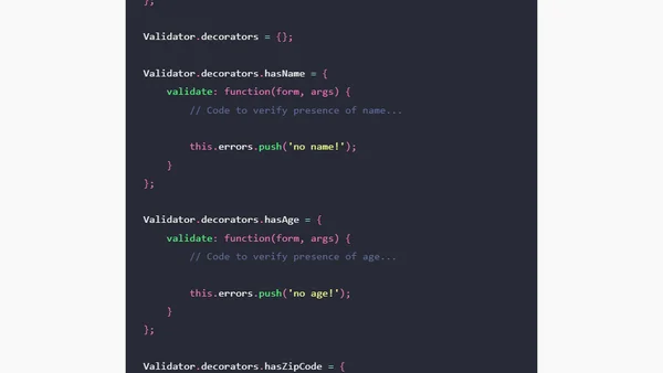JavaScript Design Patterns: Decorator