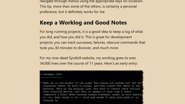 My Personal Productivity Tips