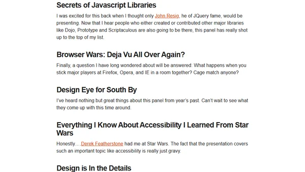 SXSW Anticipation and Twitter