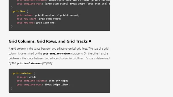 CSS Grid Layout Terminology, Explained