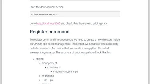 Django – Populate database with a custom command