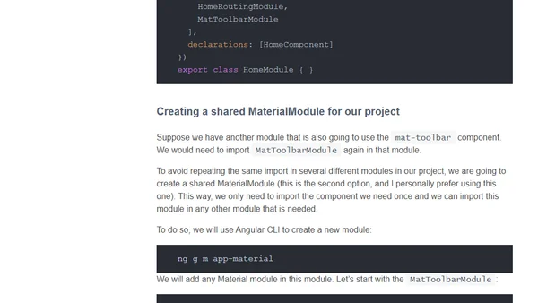 Getting Started with Angular Material 2