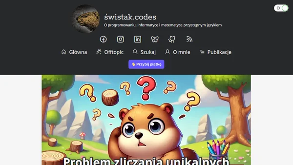 Problem zliczania unikalnych elementów