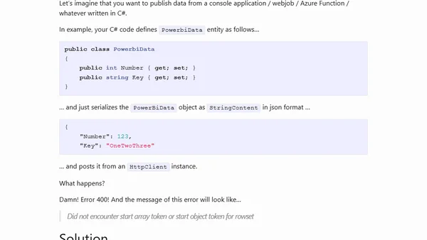Power BI | Push dataset rows on Hybrid dataset
