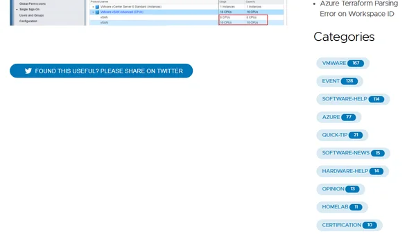 vSAN Licensing: Expanding Clusters and Setting off Alerts