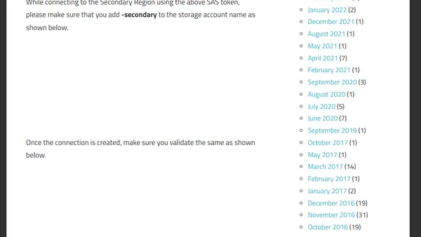 Azure Storage Account – Disaster Recovery: Planned Failover