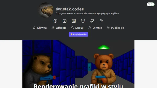 Renderowanie grafiki w stylu Wolfenstein 3D