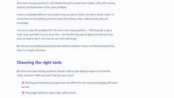 Introducing oneRepo: the JavaScript & TypeScript monorepo toolchain for safe, strict, & fast development