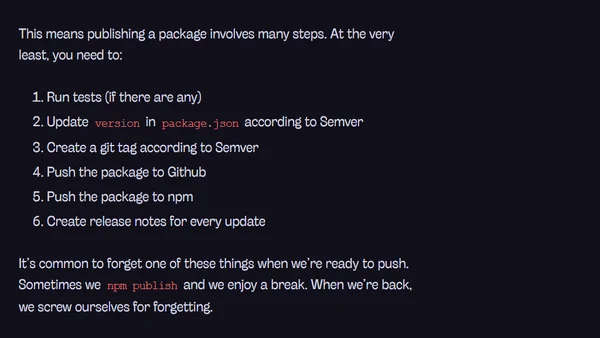 How to publish packages to npm (the way the industry does things)