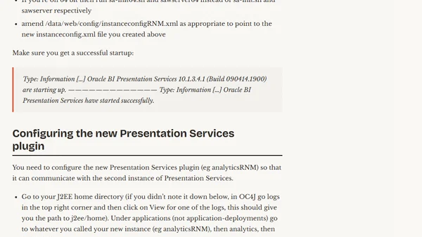 Multiple RPDs on one server - Part 2 - Presentation Services