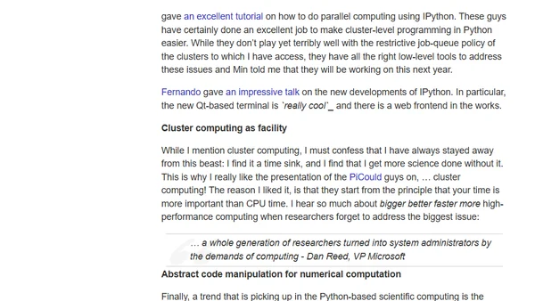 My conference travels: Scipy 2011 and HBM 2011