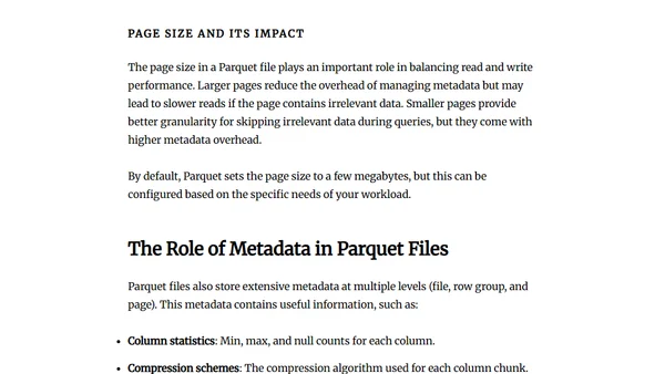 All About  Parquet Part 03 - Parquet File Structure | Pages, Row Groups, and Columns