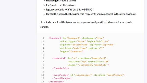 Debugging the Hippo CMS GUI framework